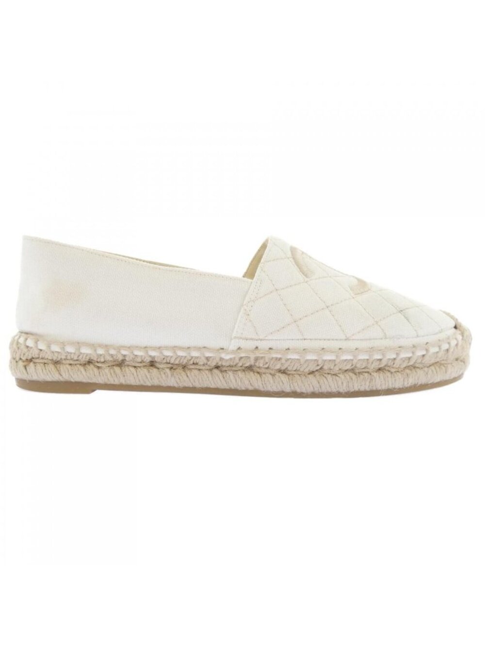 Chanel Espadrilles Shoes White